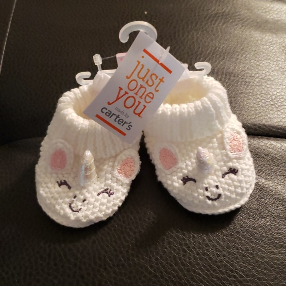 NWT Unicorn booties